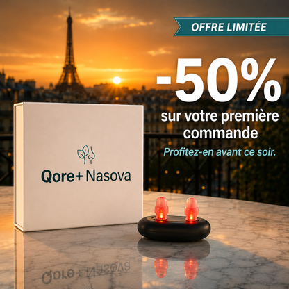 Qore+ Nasova - Soulagement Nasal par Luminothérapie