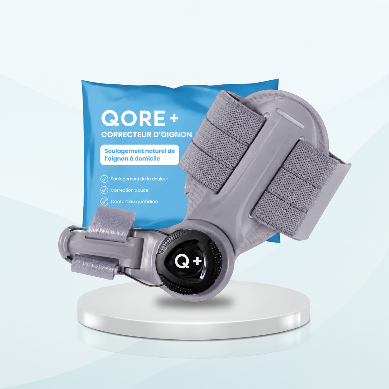 Qore+™ Correcteur d'Oignon — Hallux Valgus
