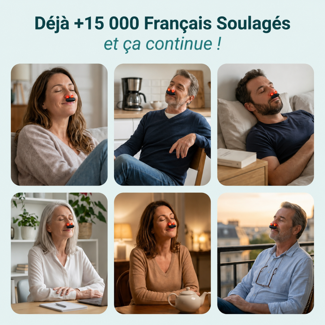 Qore+ Nasova - Soulagement Nasal par Luminothérapie