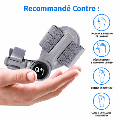 Qore+™ Correcteur d'Oignon — Hallux Valgus