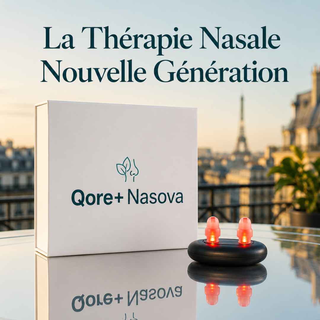 Qore+ Nasova - Soulagement Nasal par Luminothérapie