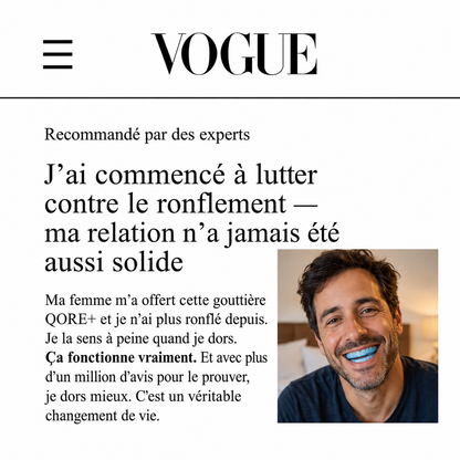 Gouttière Anti-Ronflement Taille Universelle