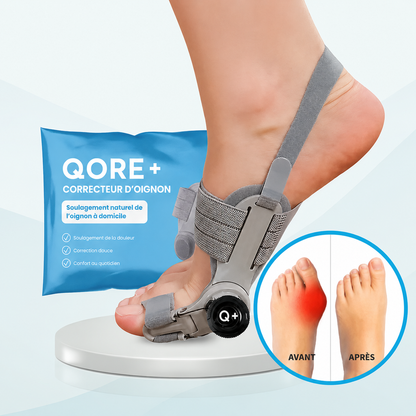 Qore+™ Correcteur d'Oignon — Hallux Valgus